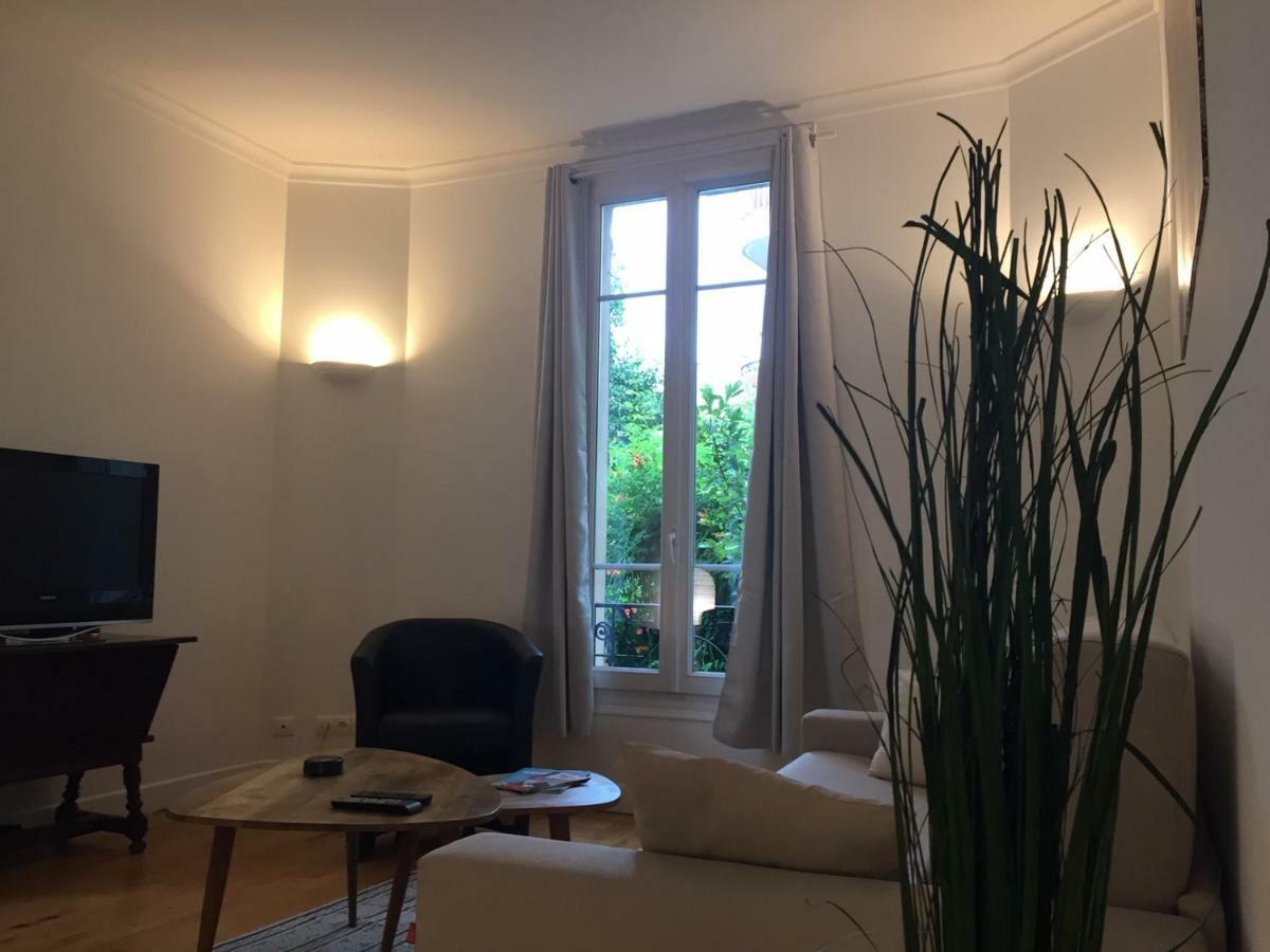 Nice Grand Appartement Face Jardin Экстерьер фото