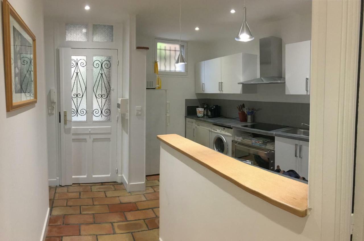 Nice Grand Appartement Face Jardin Экстерьер фото